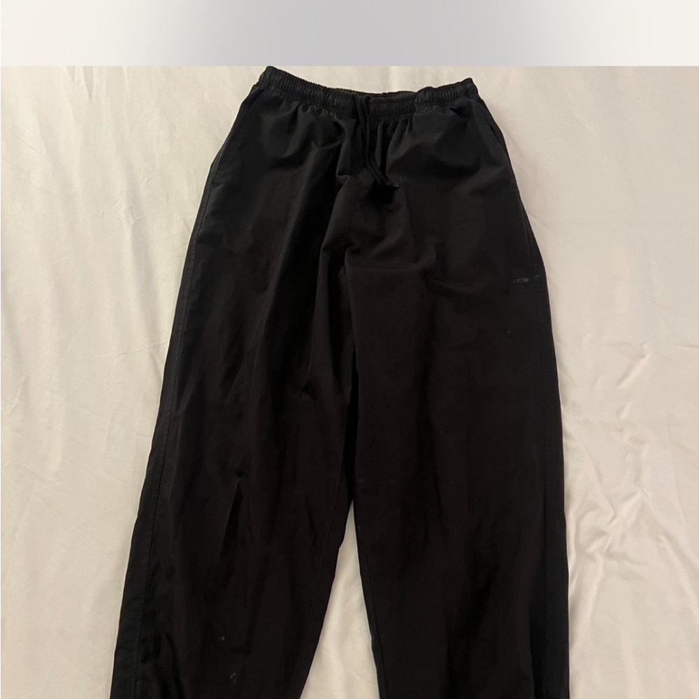 Black Relaxed Fit Pants